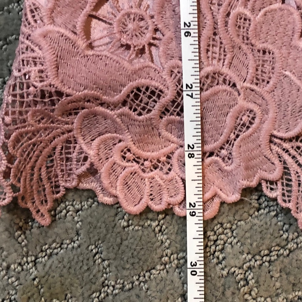 BRAND NEW custom made dress! Dusty rose: LaLaMira - Picture 2 of 2